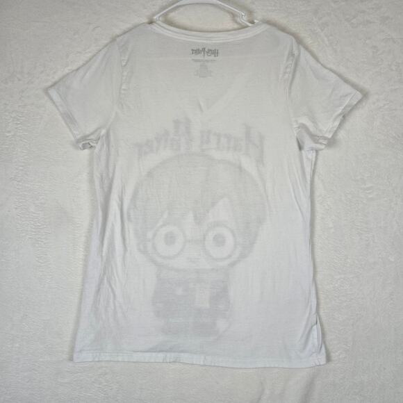 Harry Potter Cute Cartoon V-Neck Womens Tshirt top XL 0740 - Picture 2 of 6